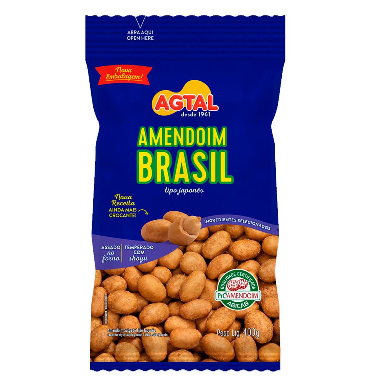 Amendoim Salgadinho Agtal 400g