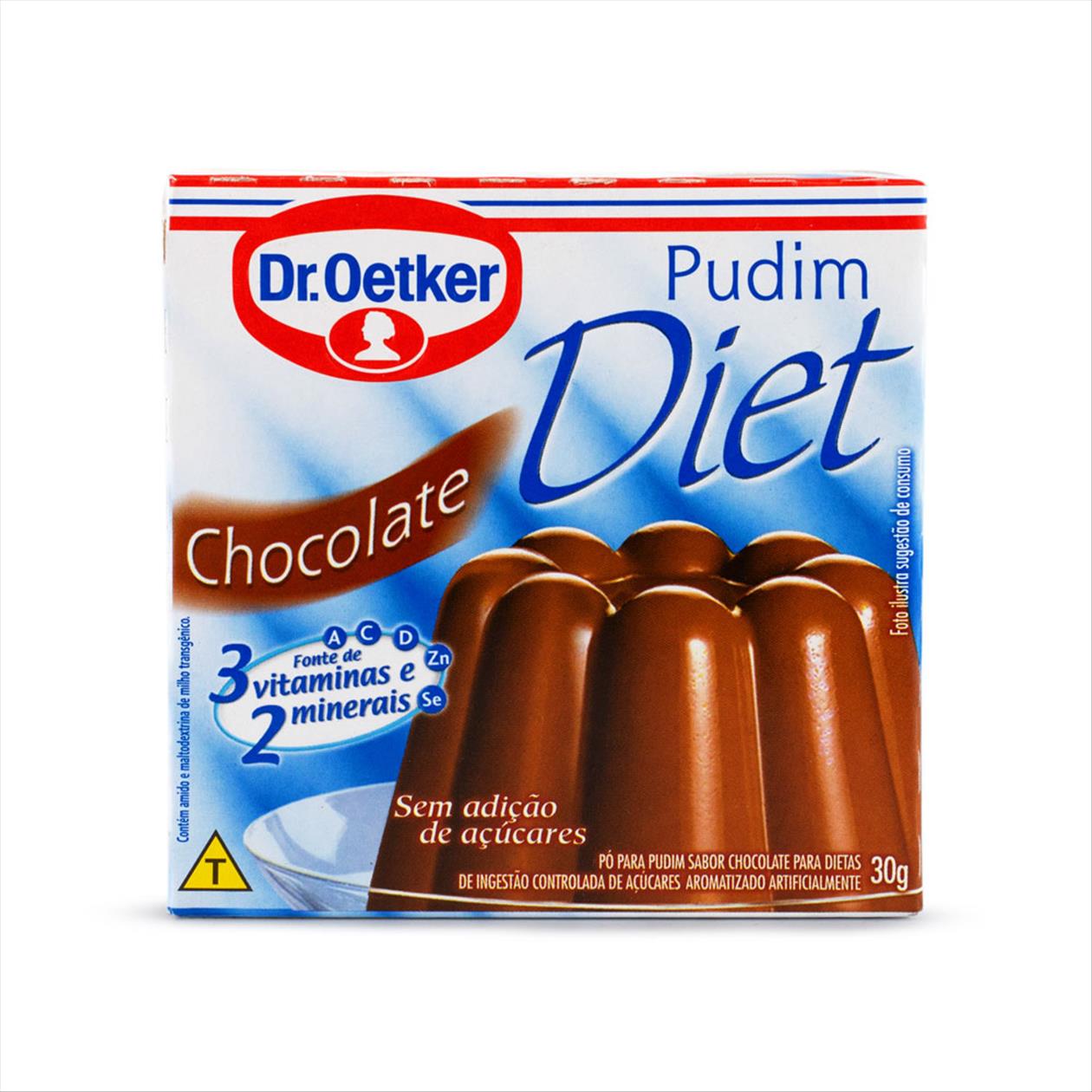 Pudim em Pó Dr. Oetker Chocolate Diet 25g