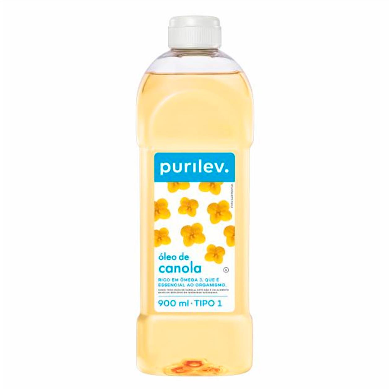 Óleo de Canola Purilev 900 mL