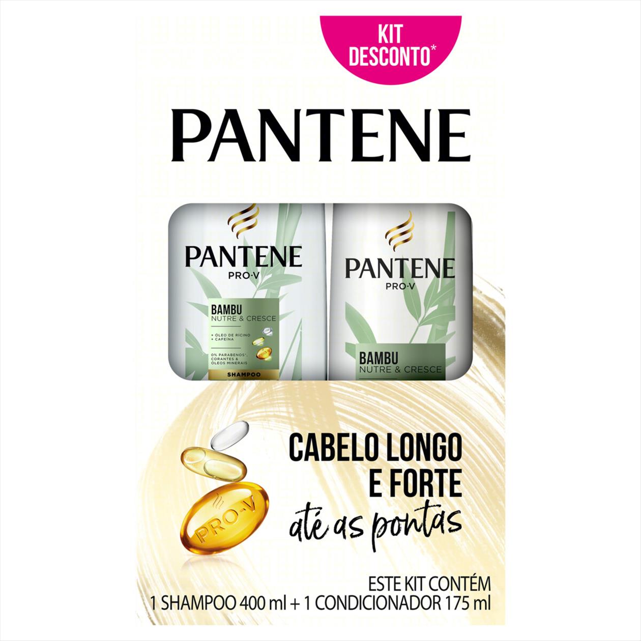 Kit Shampoo + Condicionador Pantene Bambu