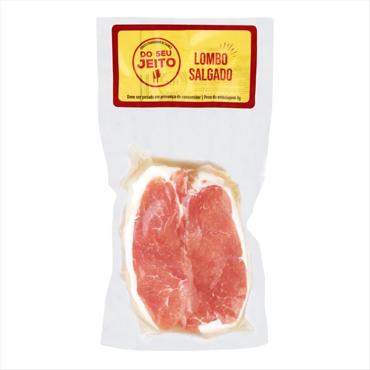 Lombo Suíno Salgado Do Seu Jeito 600g
