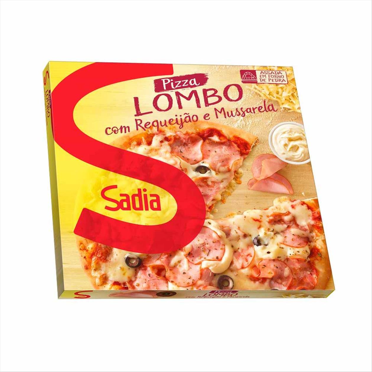 Pizza Lombo Com Requeijão E Muçarela Sadia 460g