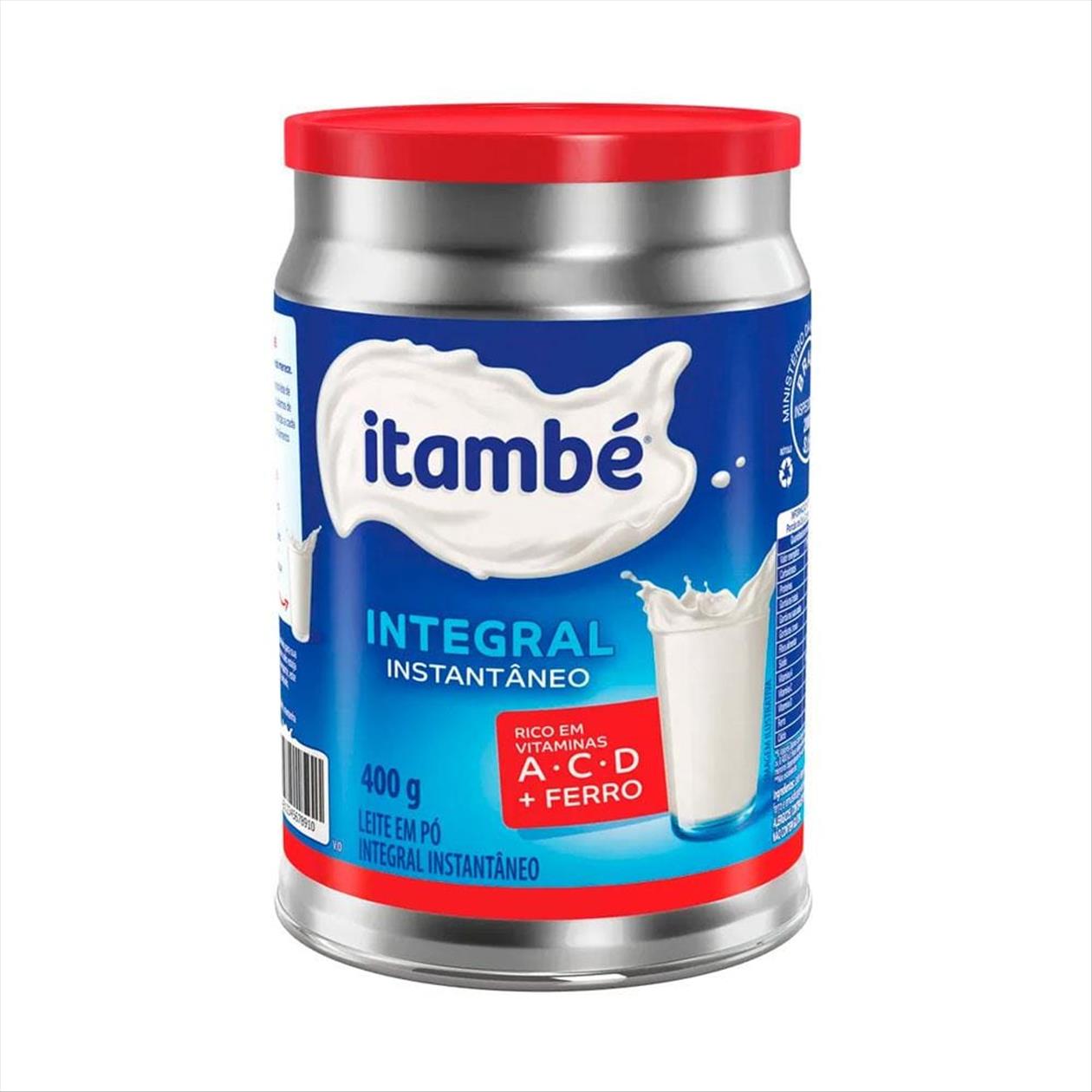Leite em Pó Integral Itambé Lata 380g