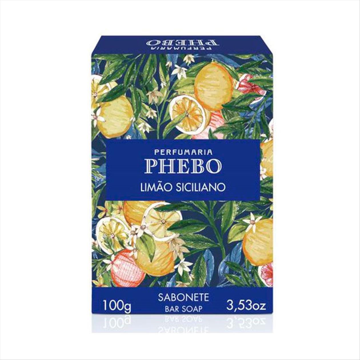 Sabonete Phebo Limão Siciliano Caixa 100