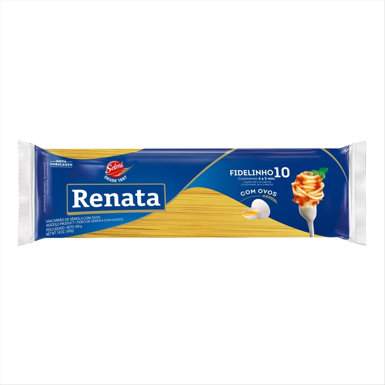 Fidelinho 10 Com Ovos Renata 500g