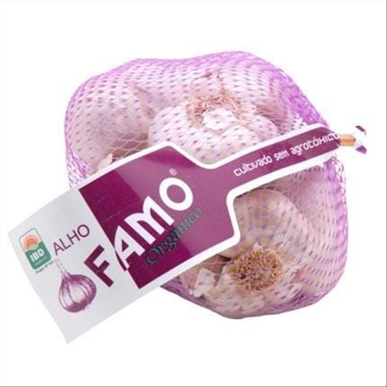Alho Orgânico Famo Rede 150g