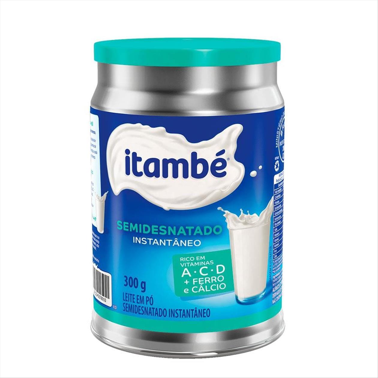 Leite em Pó Semidesnatado Itambé Lata 300g