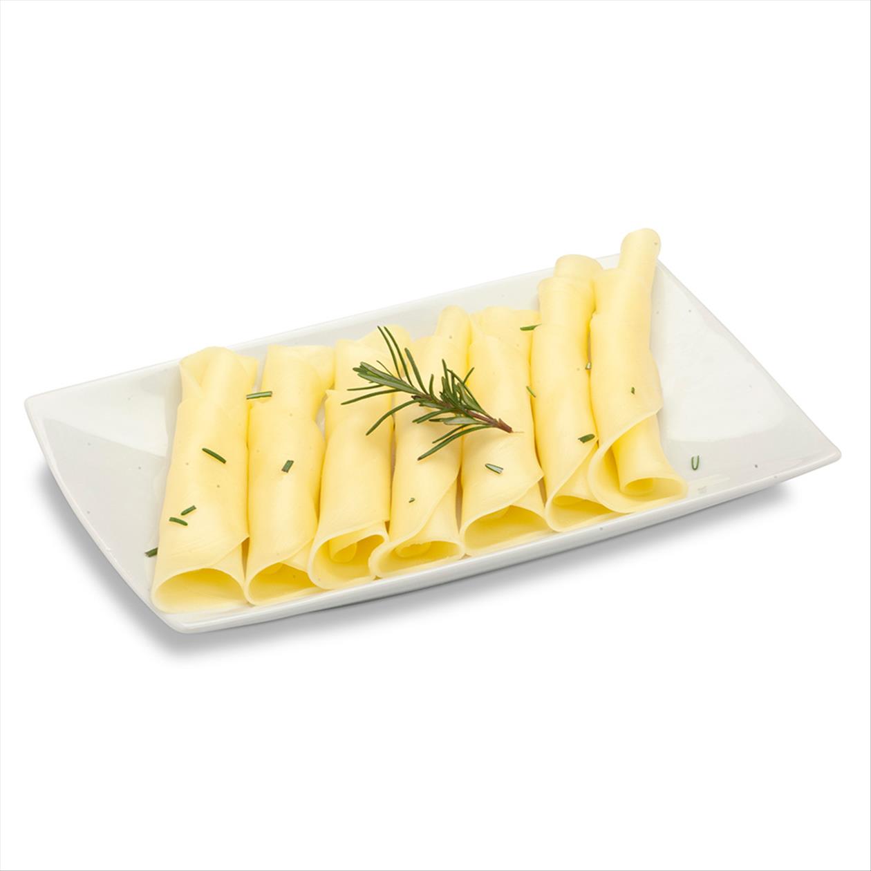 Queijo Muçarela Em Fatias Bandeja 100g