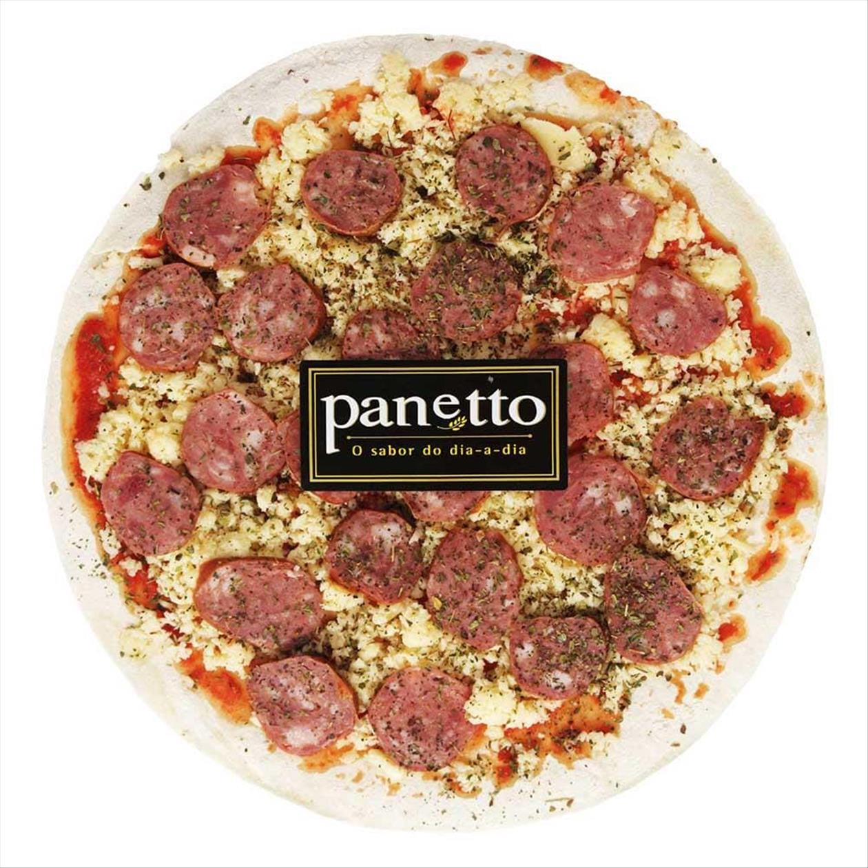 Pizza Semipronta Calabresa Panetto