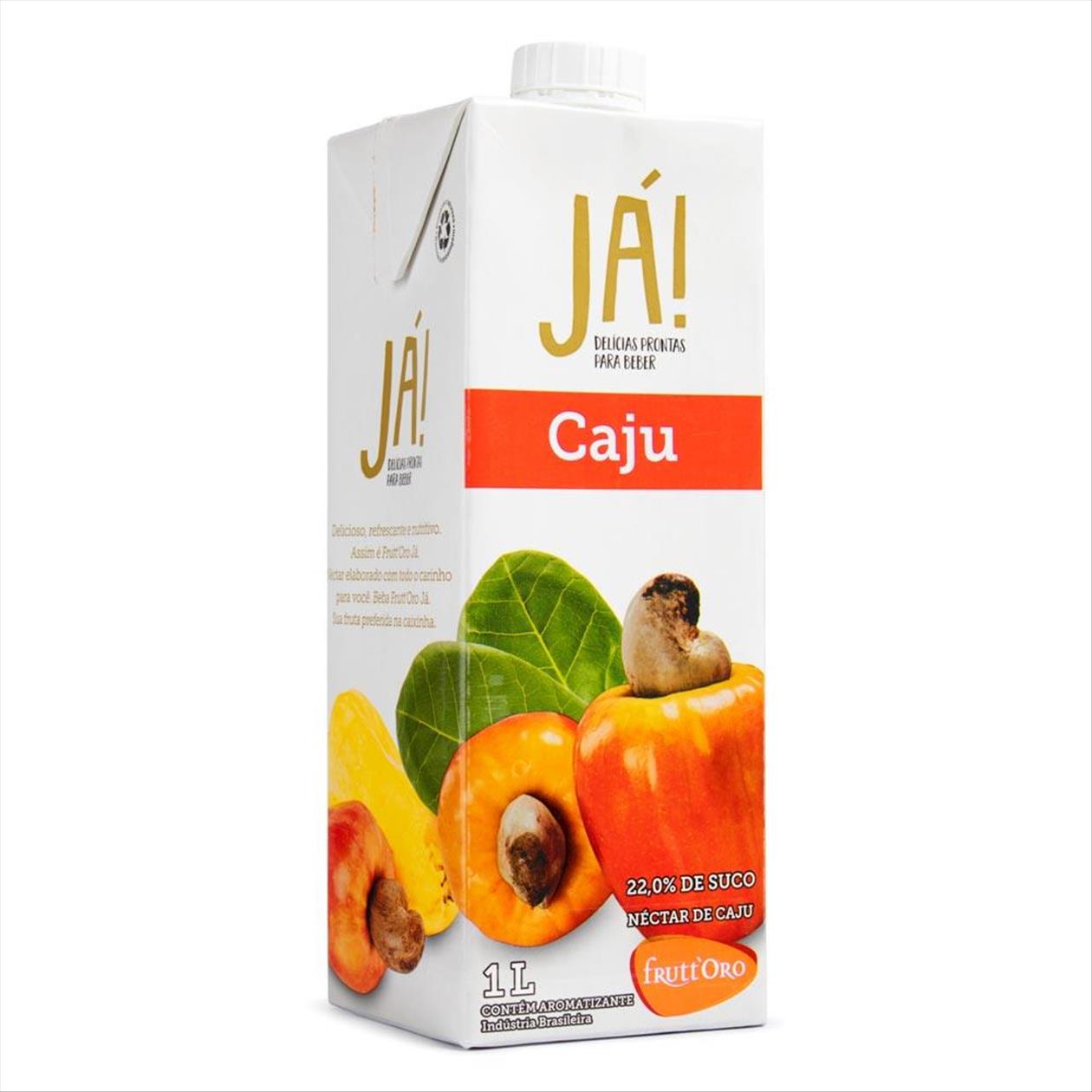 Néctar Já Caju Tetra Pak 1L