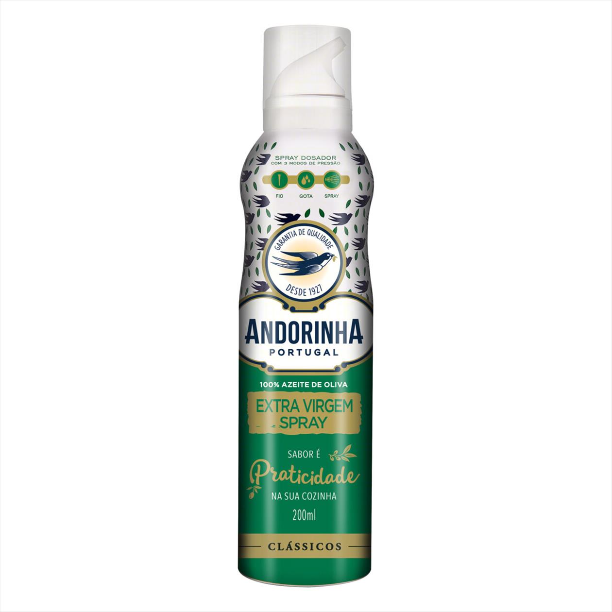 Azeite Extra Virgem Português Andorinha Spray 200ml