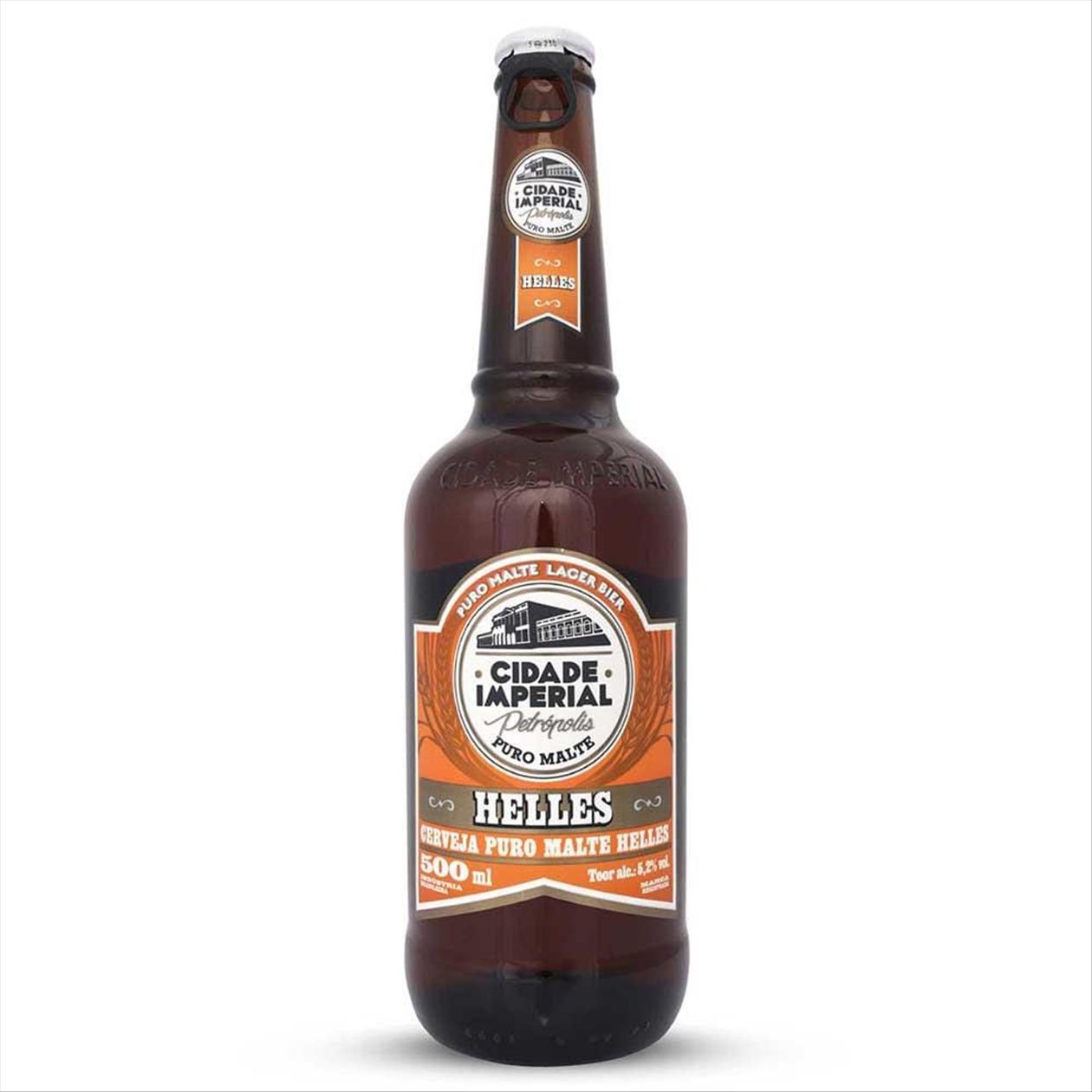 Cerveja Cidade Imperial Munich Helles Garrafa 500ml