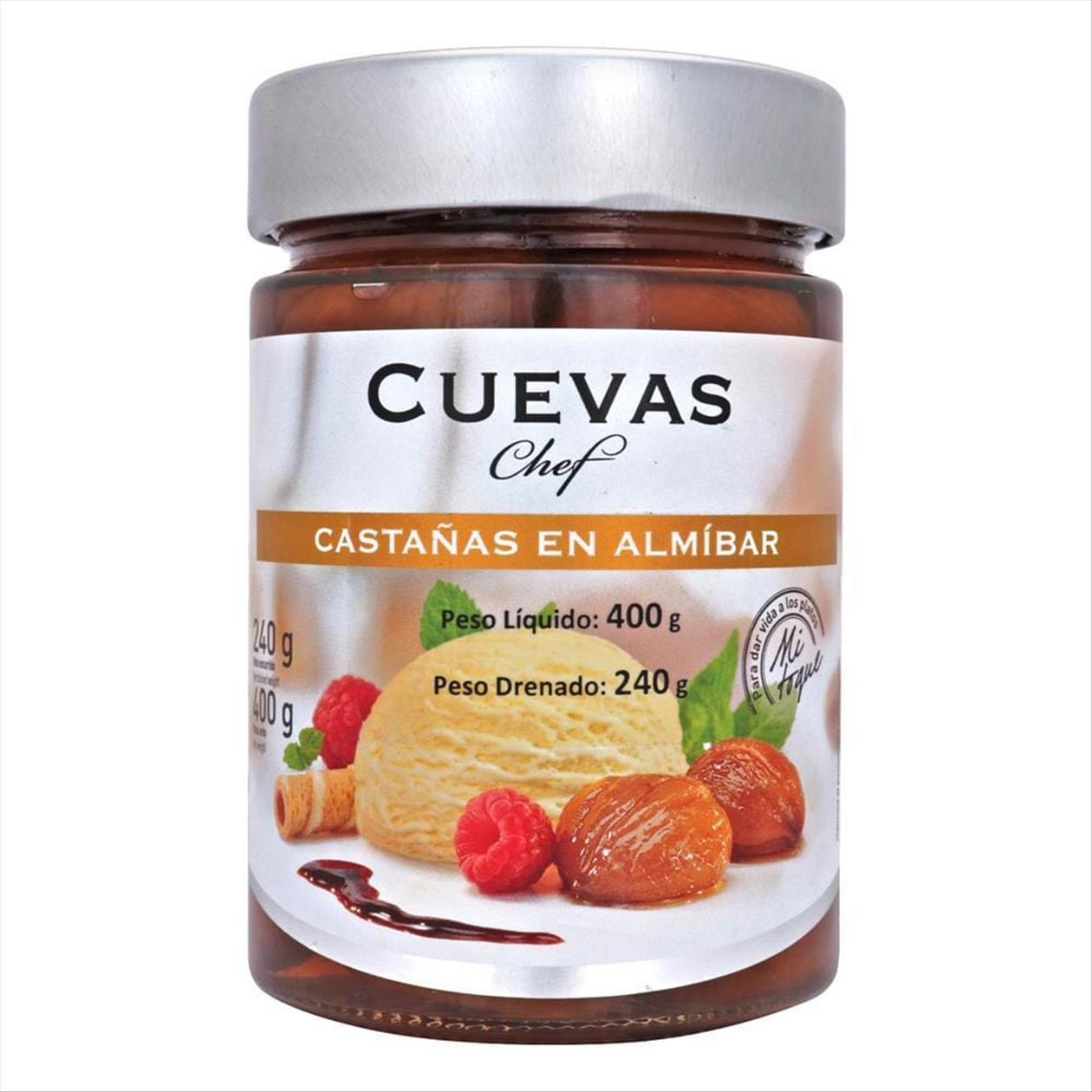 Castanha Em Calda Cuevas Vidro 240g