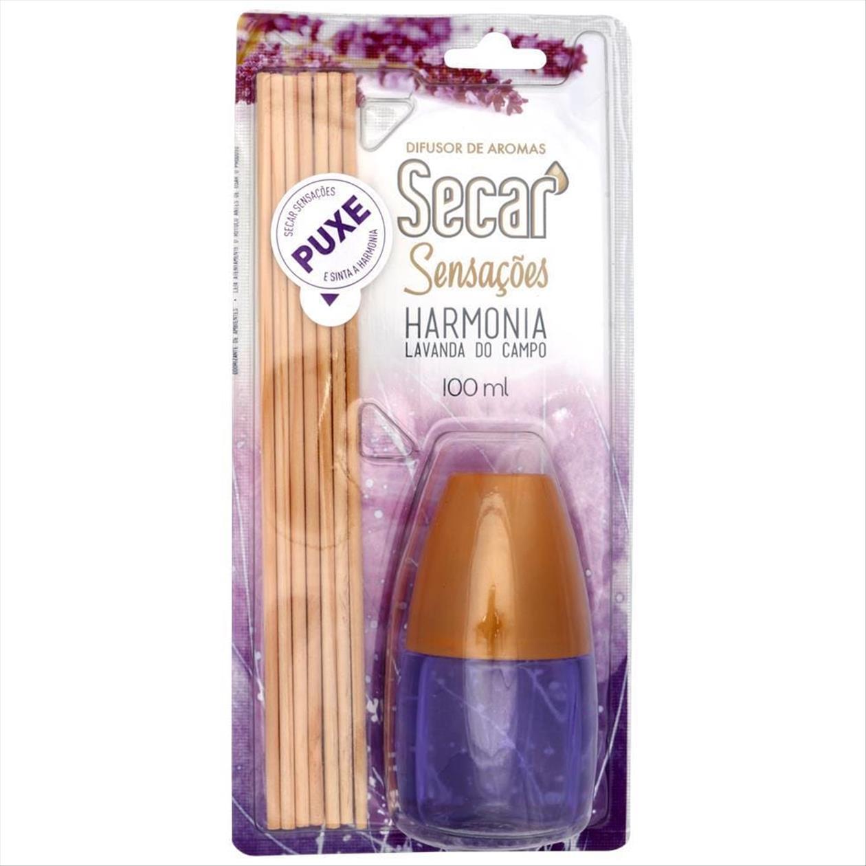 Difusor De Aromas Secar Sensações Lavanda Do Campo 100ml