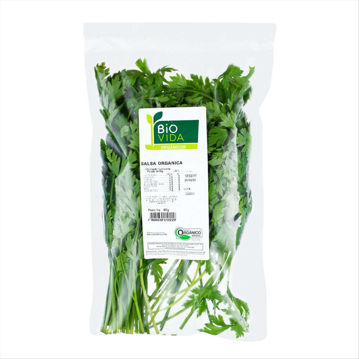 Salsa Orgânica Bio Vida Unidade