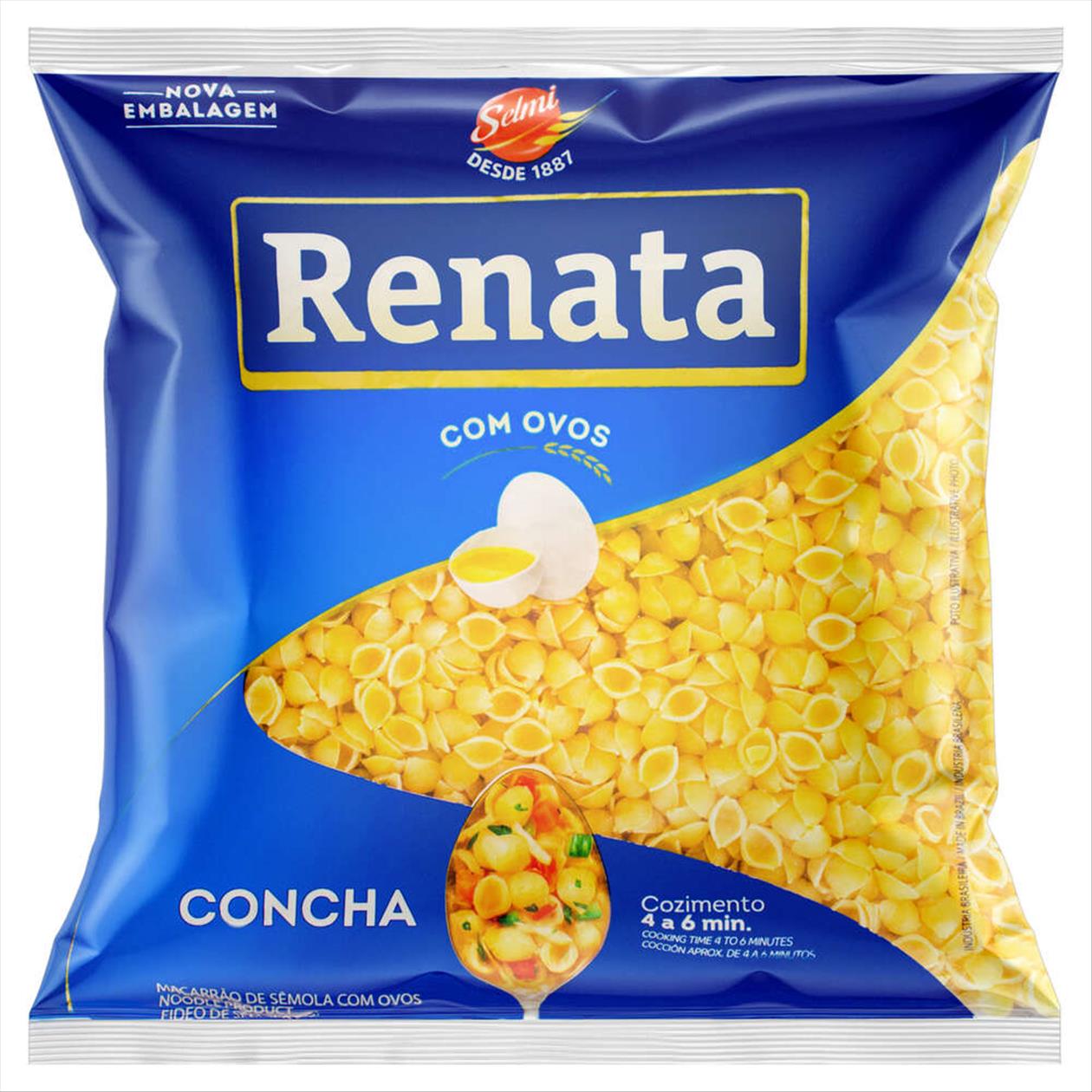 Concha com Ovos Renata 500g