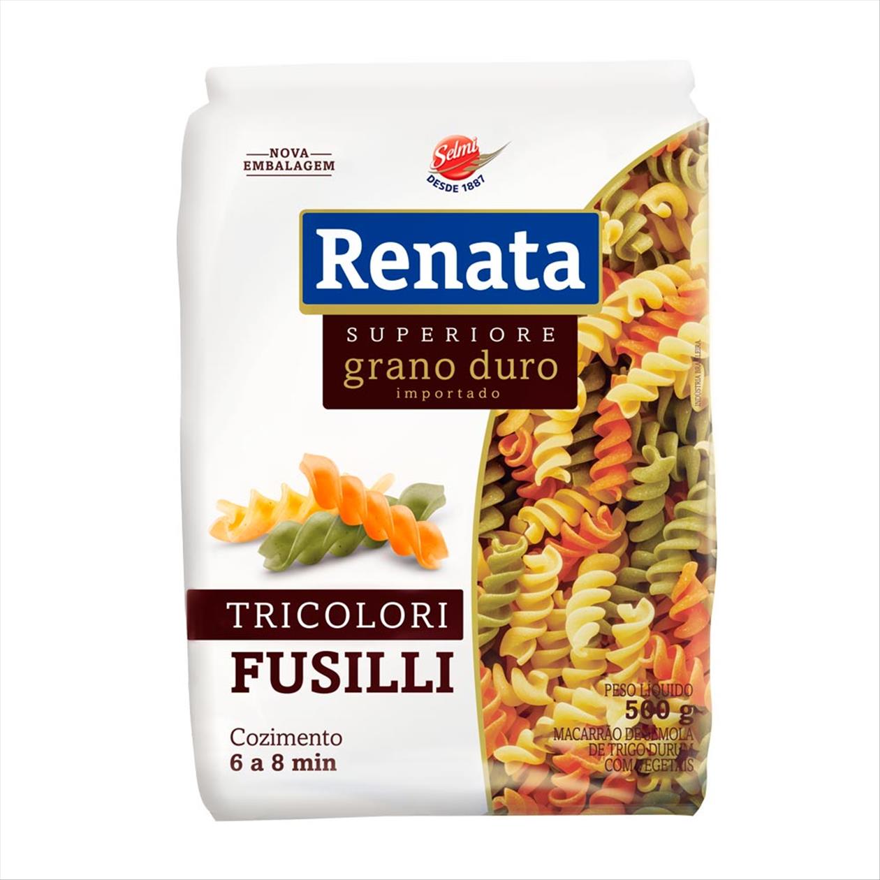 Fusilli Tricolori Renata Superiore 500g