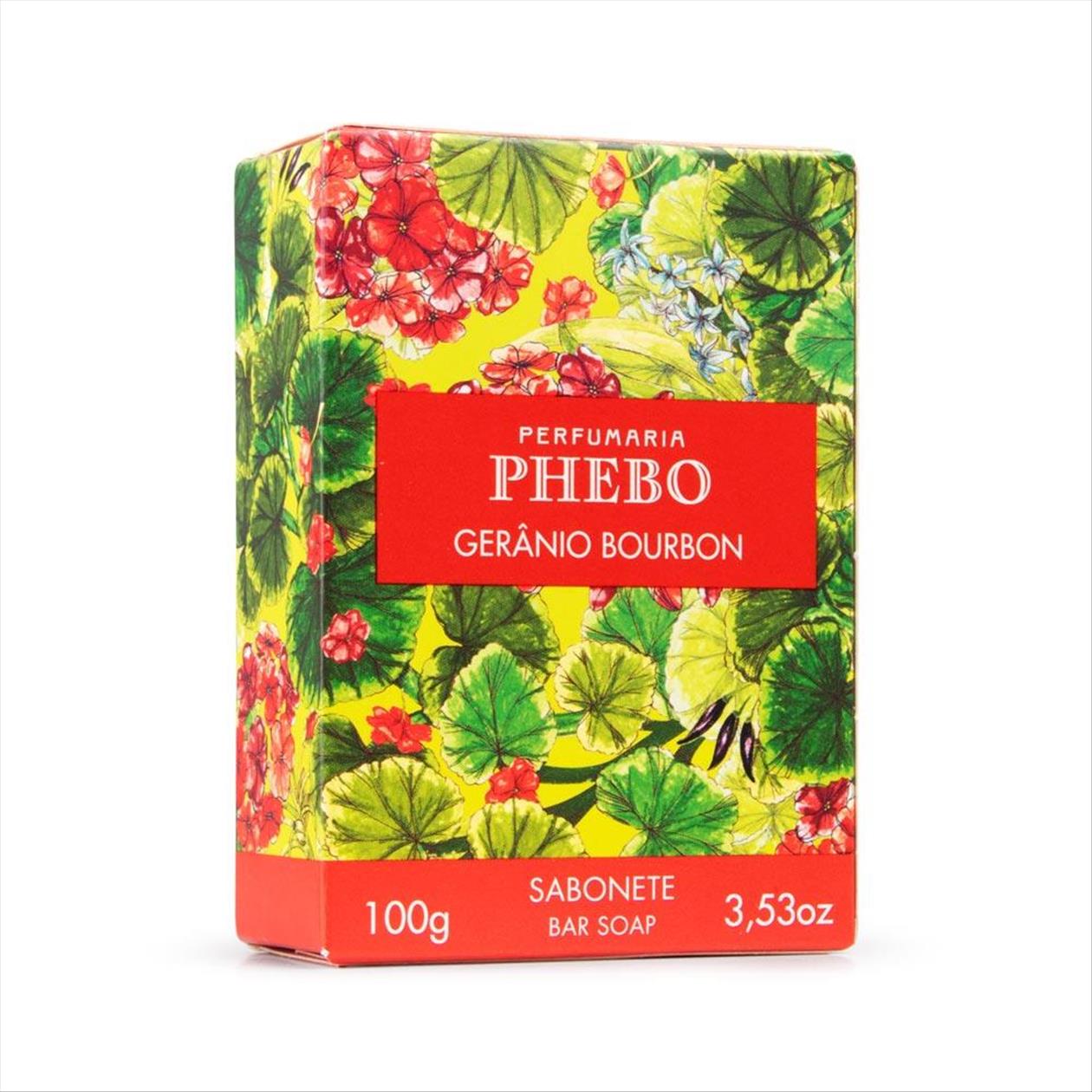 Sabonete Phebo Geranio Bourbon 100g