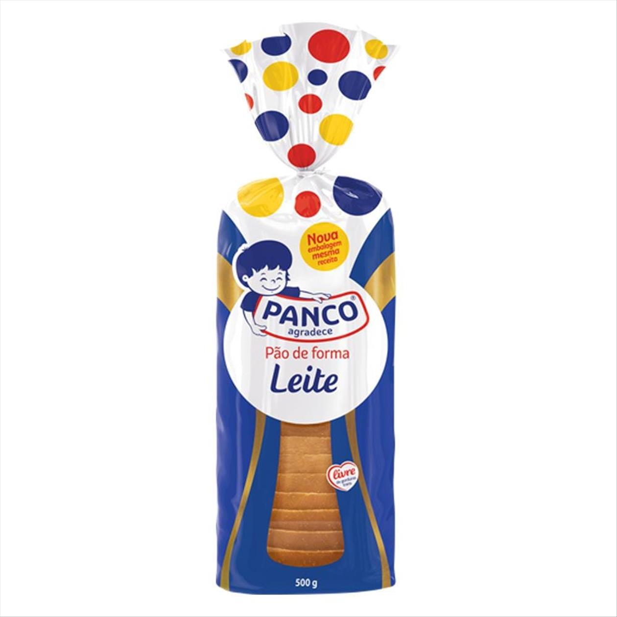 Pão de Forma Panco Leite 500g