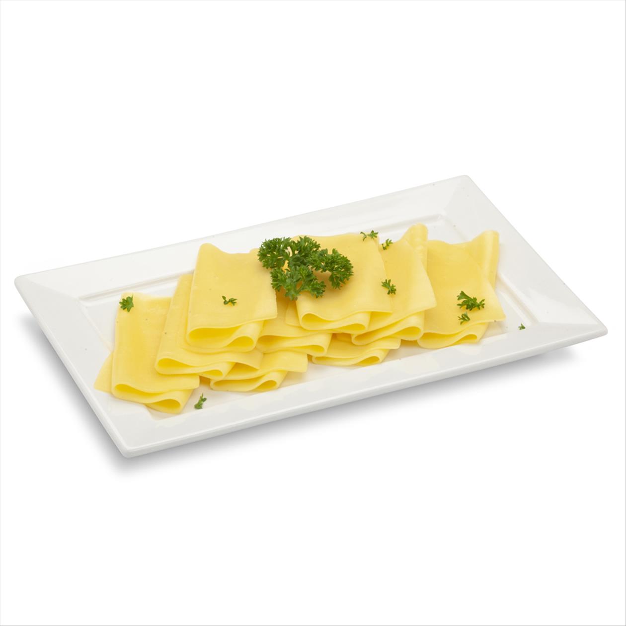 Queijo Prato Lanche em Fatias Fininhas Bandeja 100g