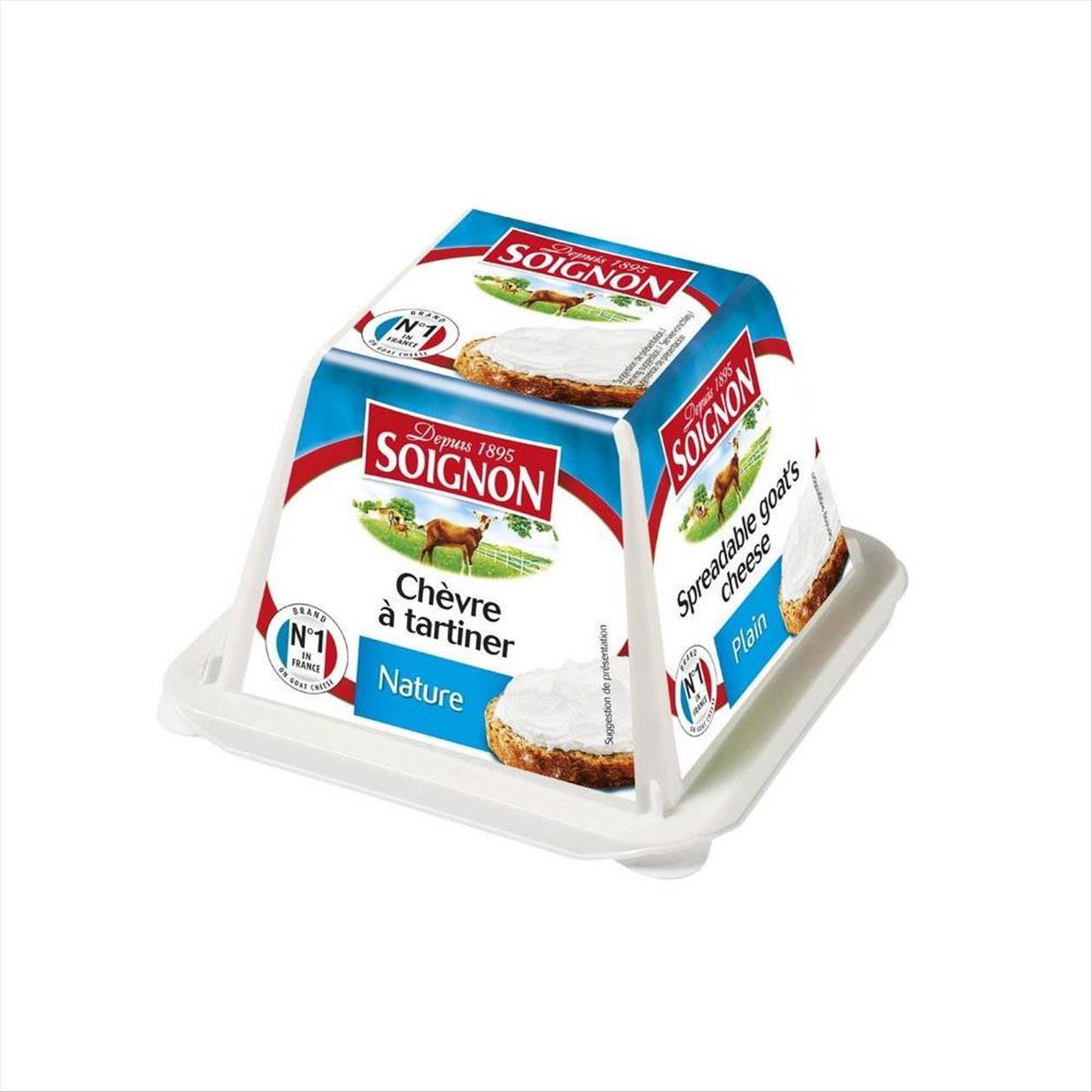 Queijo de Cabra Francês Soignon Natural 140g