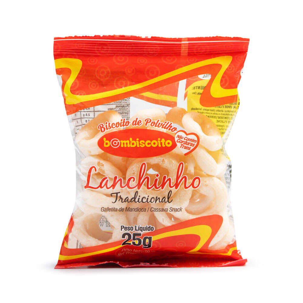 Biscoito de Polvilho Bom Biscoito Tradicional 25g