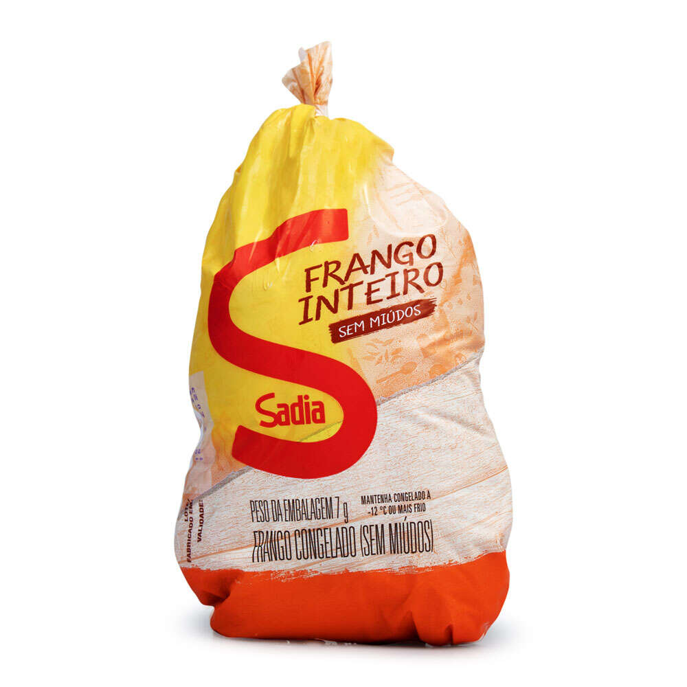Frango Congelado sem miúdos Sadia 1,4kg