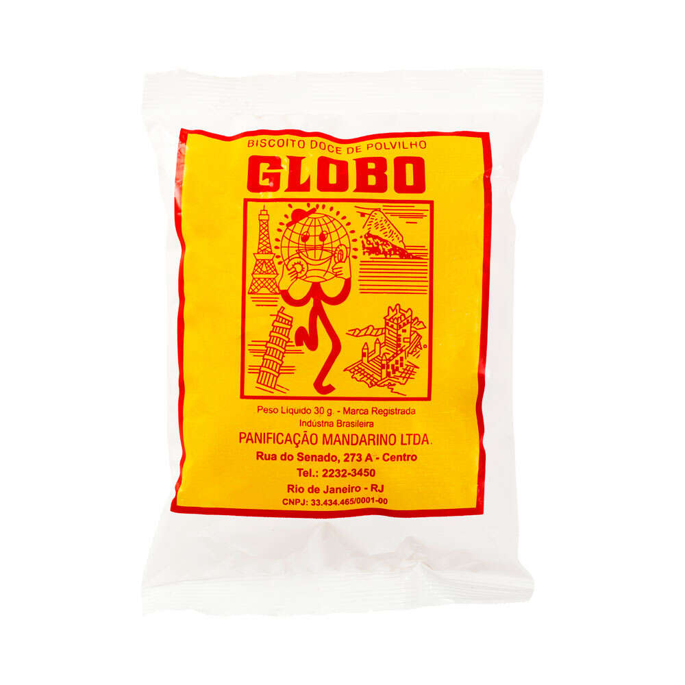 Biscoito Polvilho Doce Globo Pacote 30 g