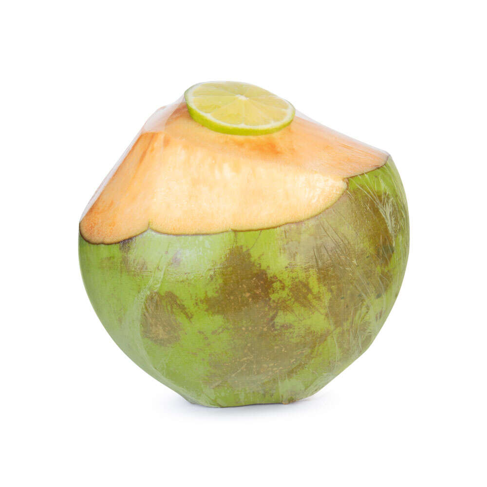 Coco Verde Cortado Unidade