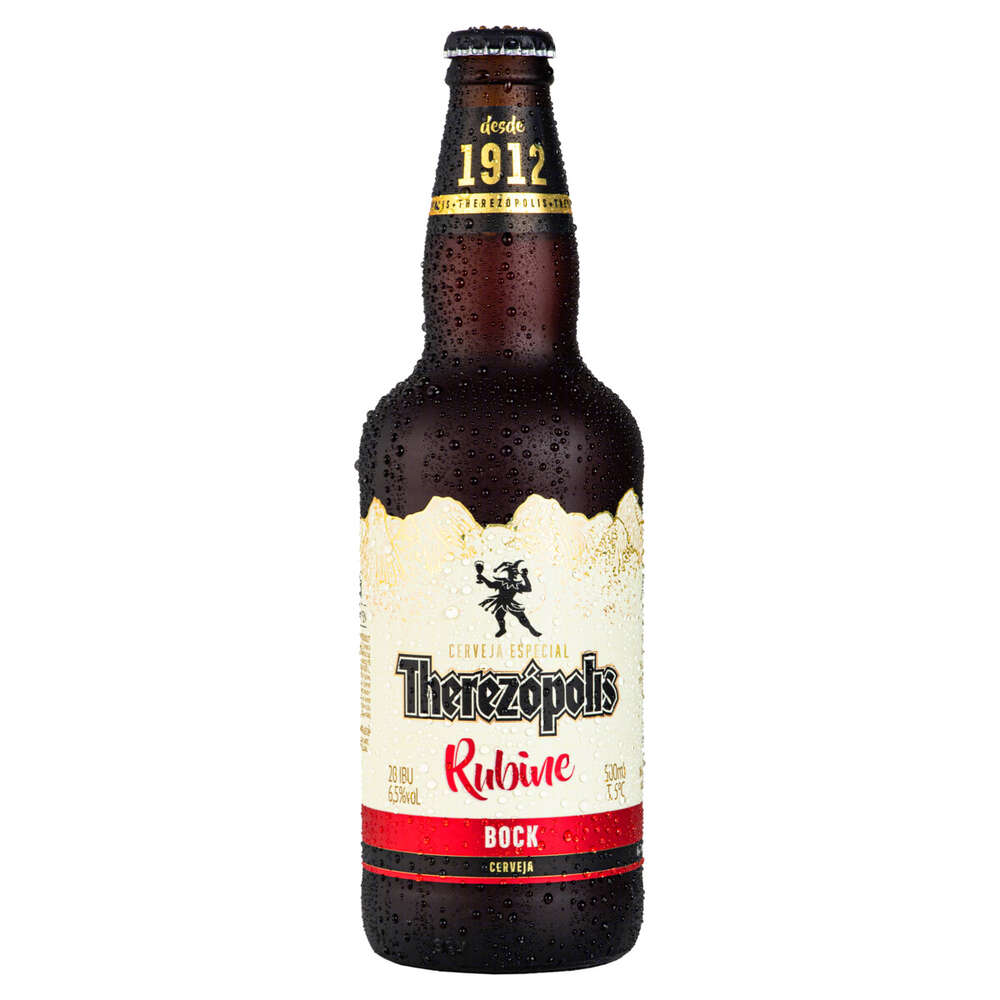 Cerveja Bock Rubine Therezópolis Garrafa 500ml