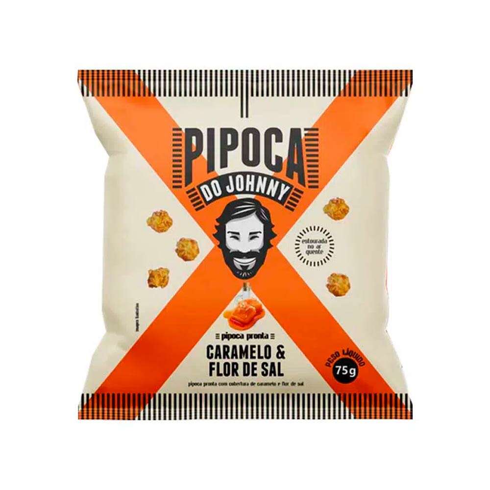 Pipoca do Johnny Caramelo e Flor de Sal 75g