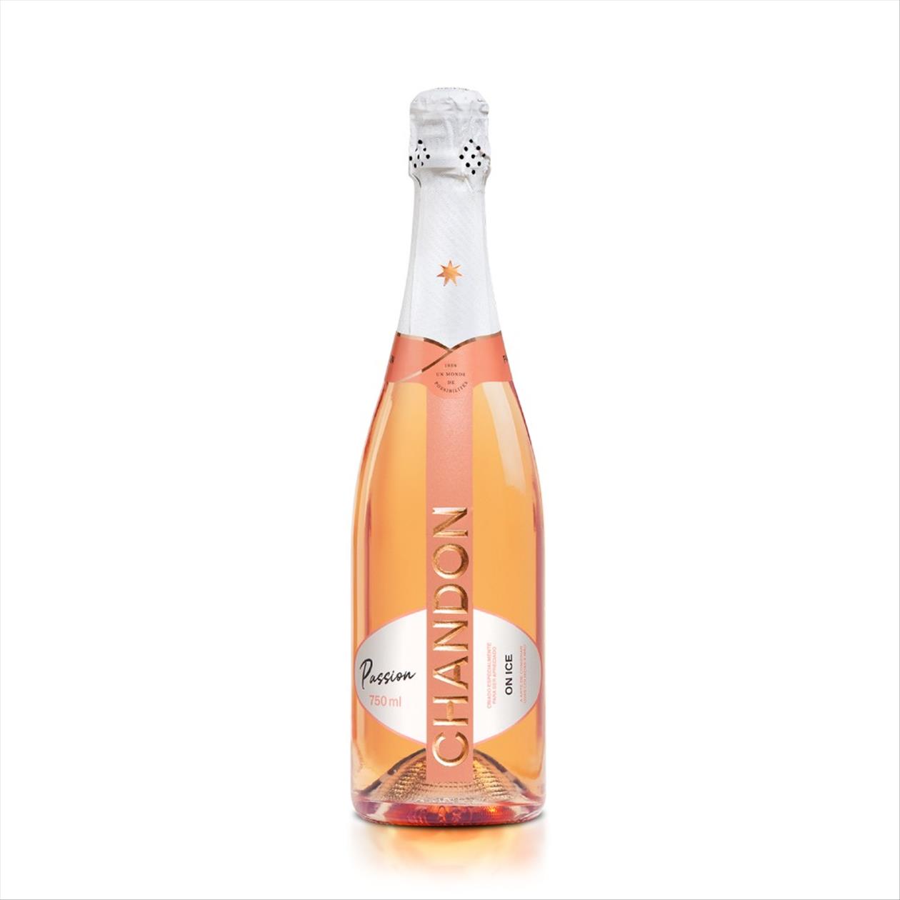 Espumante Rosé Demi Sec Brasileiro Chandon Passion Garrafa  750 mL