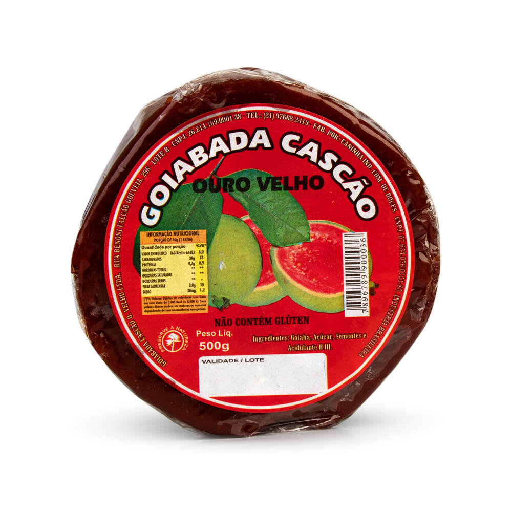 Goiabada Cascão Ouro Velho 500g