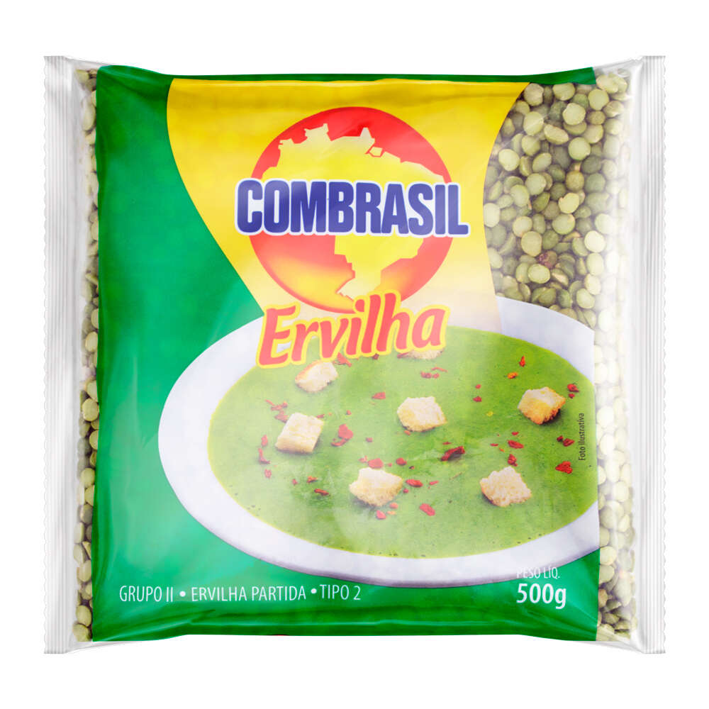 Ervilha Partida Combrasil 500g