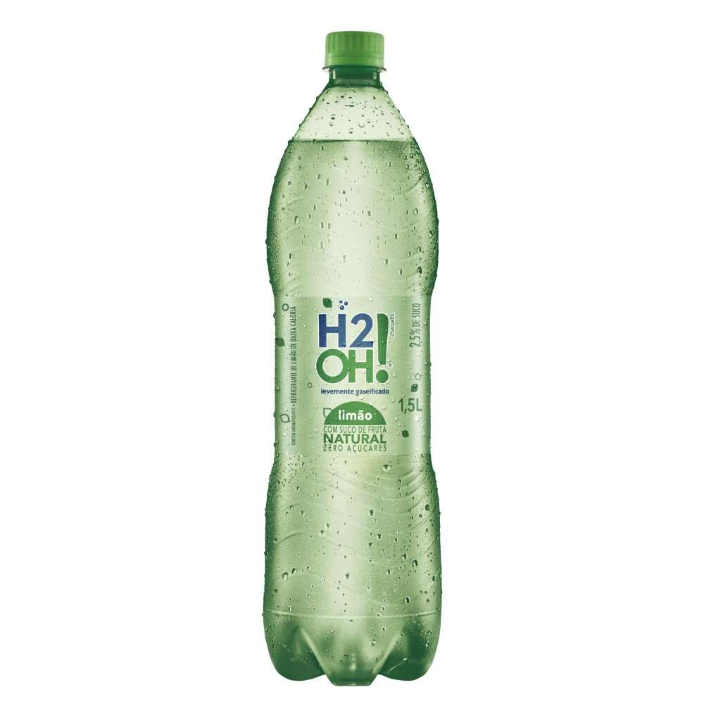 Refrigerante De Baixa Caloria H2Oh! Limão Garrafa 1,5L