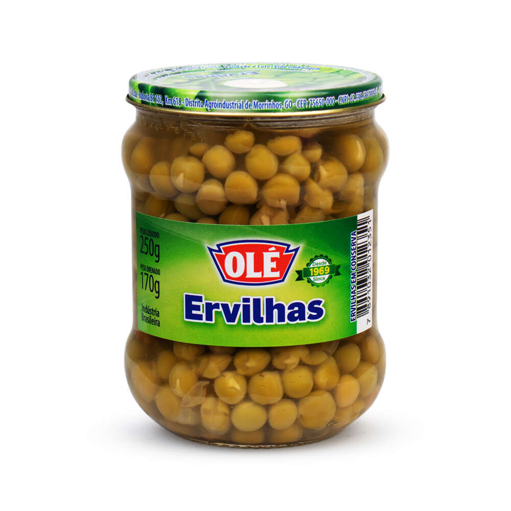 Ervilha em Conserva Olé Vidro 170g