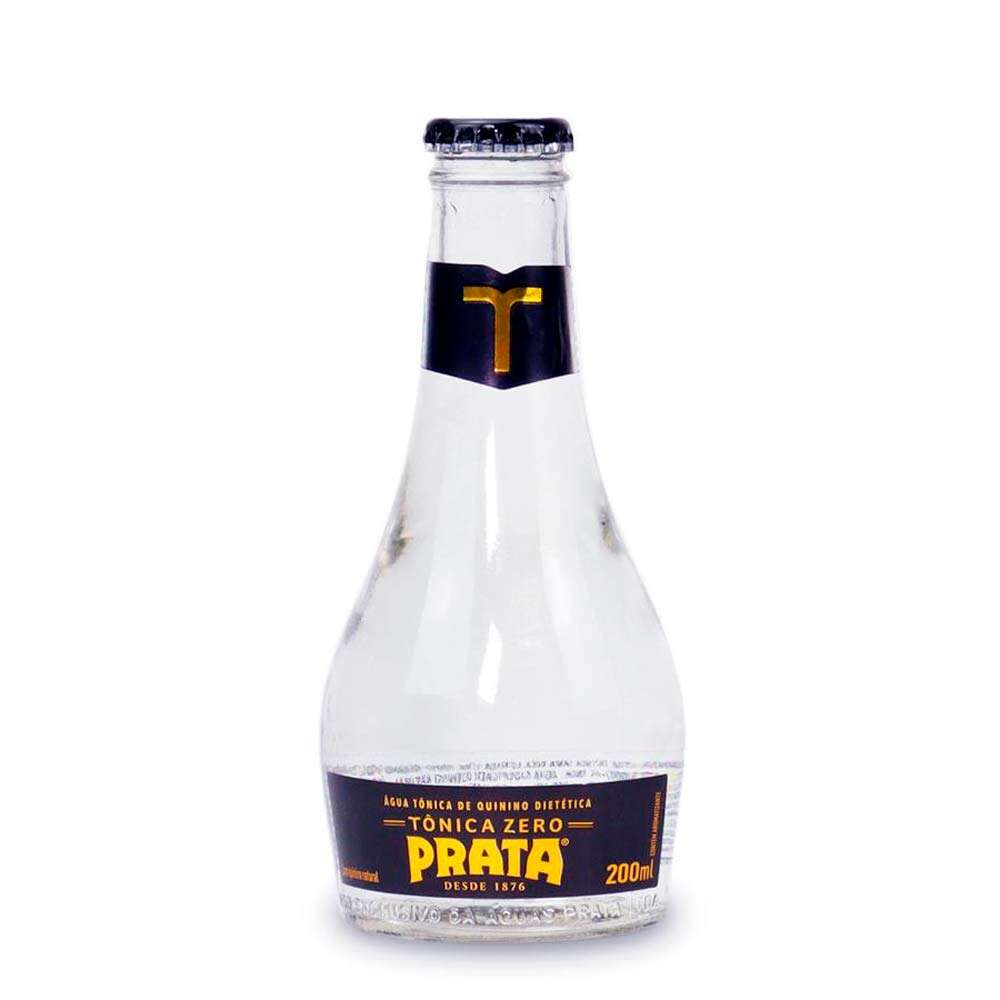 Água Tônica de Quinino Zero Prata Garrafa 200ml
