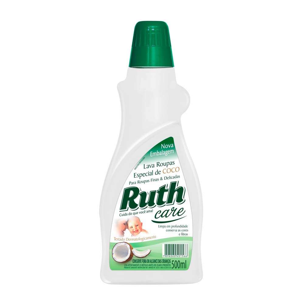 Lava Roupas Líquido Ruth Coco  500 mL