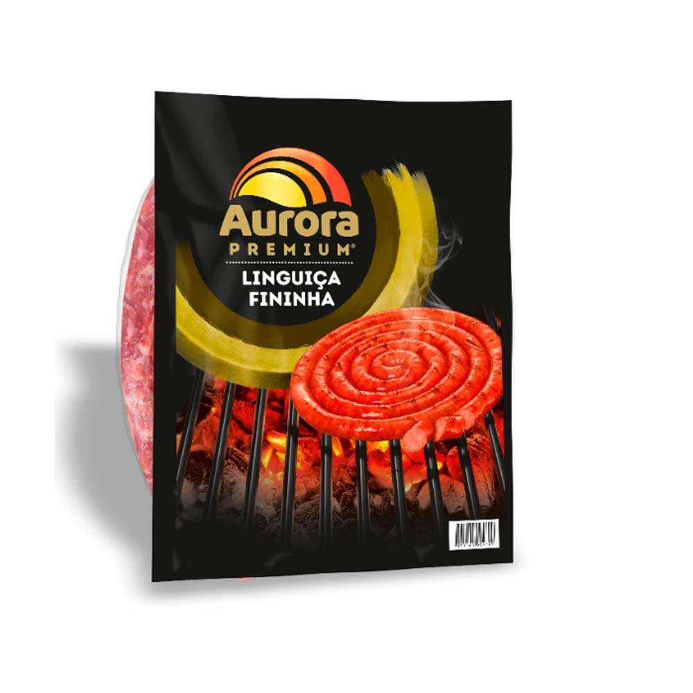 Linguiça Aurora Premium Fininha 600g