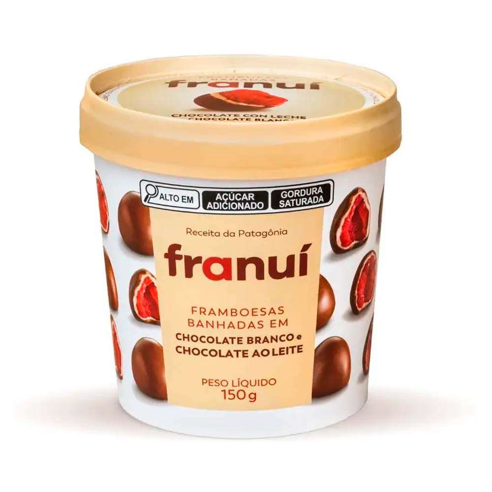 Franuí com Chocolate ao Leite 150g