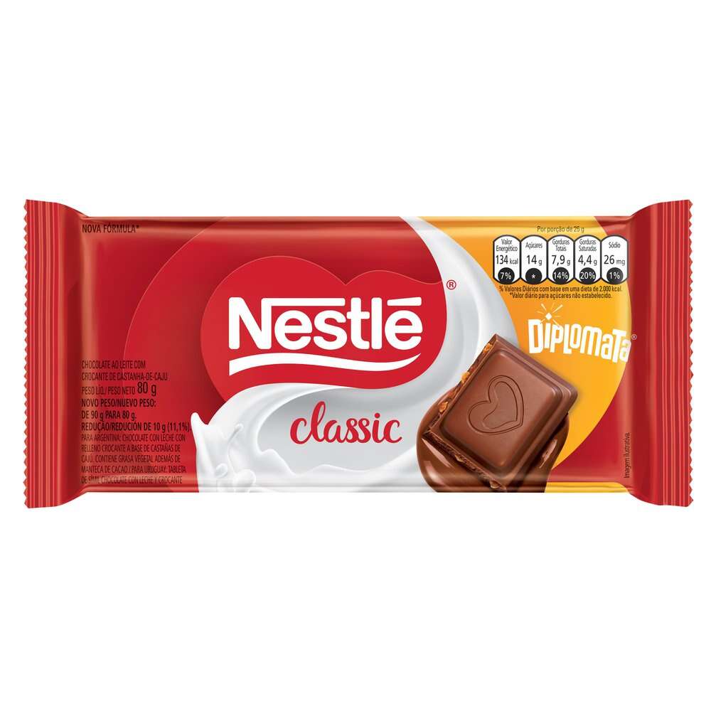 Chocolate Diplomata Tablete 80g