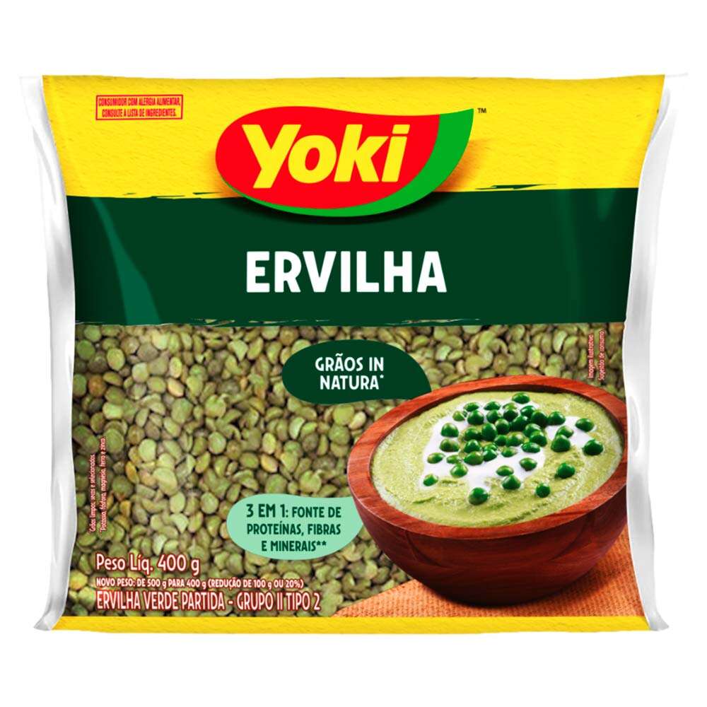 Ervilha Partida Yoki 400g