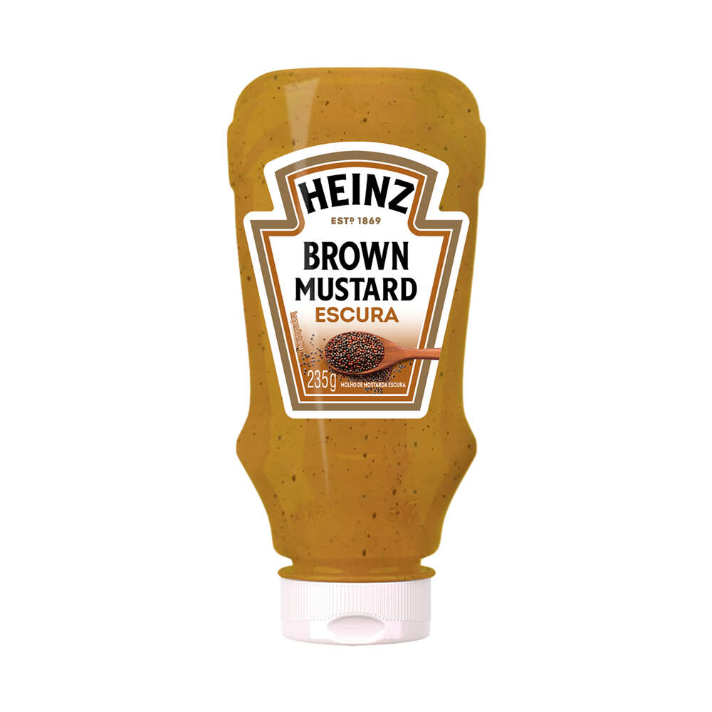 Mostarda Escura Heinz 235g