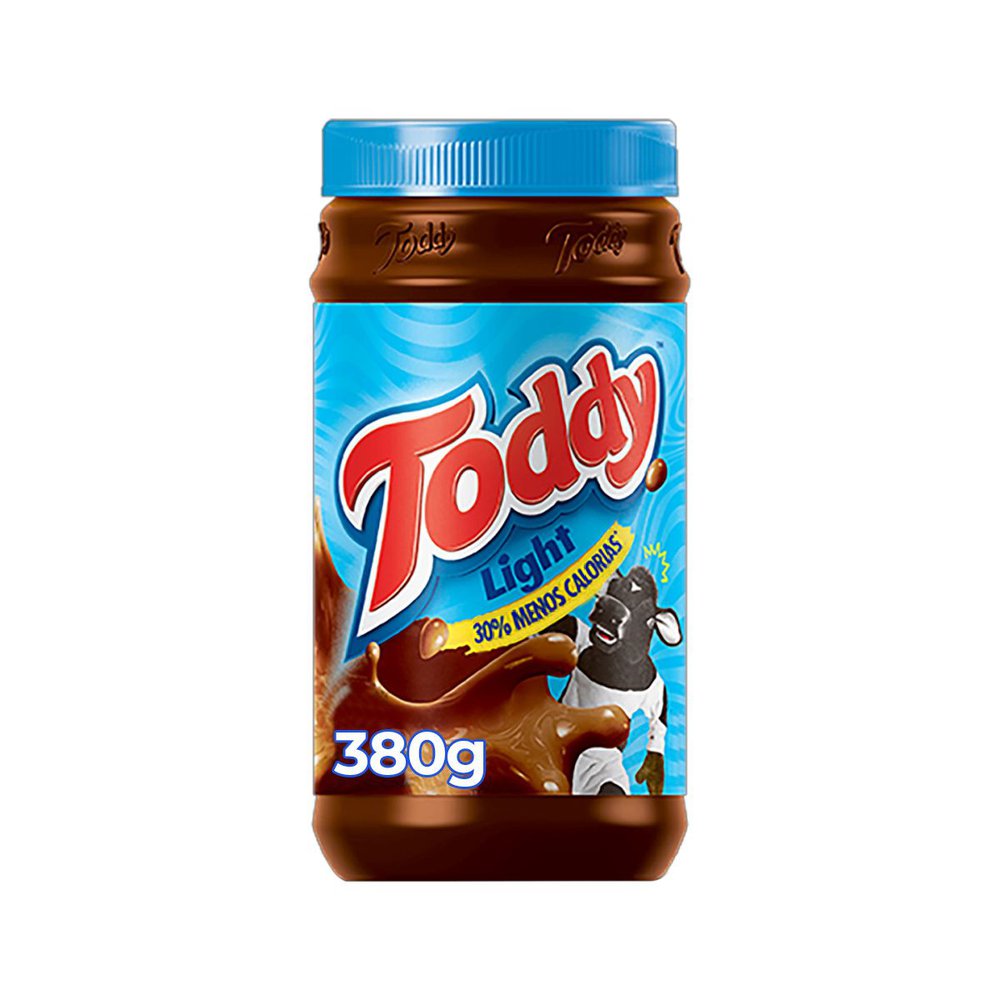 Achocolatado Em Pó Light Toddy Pote 380g