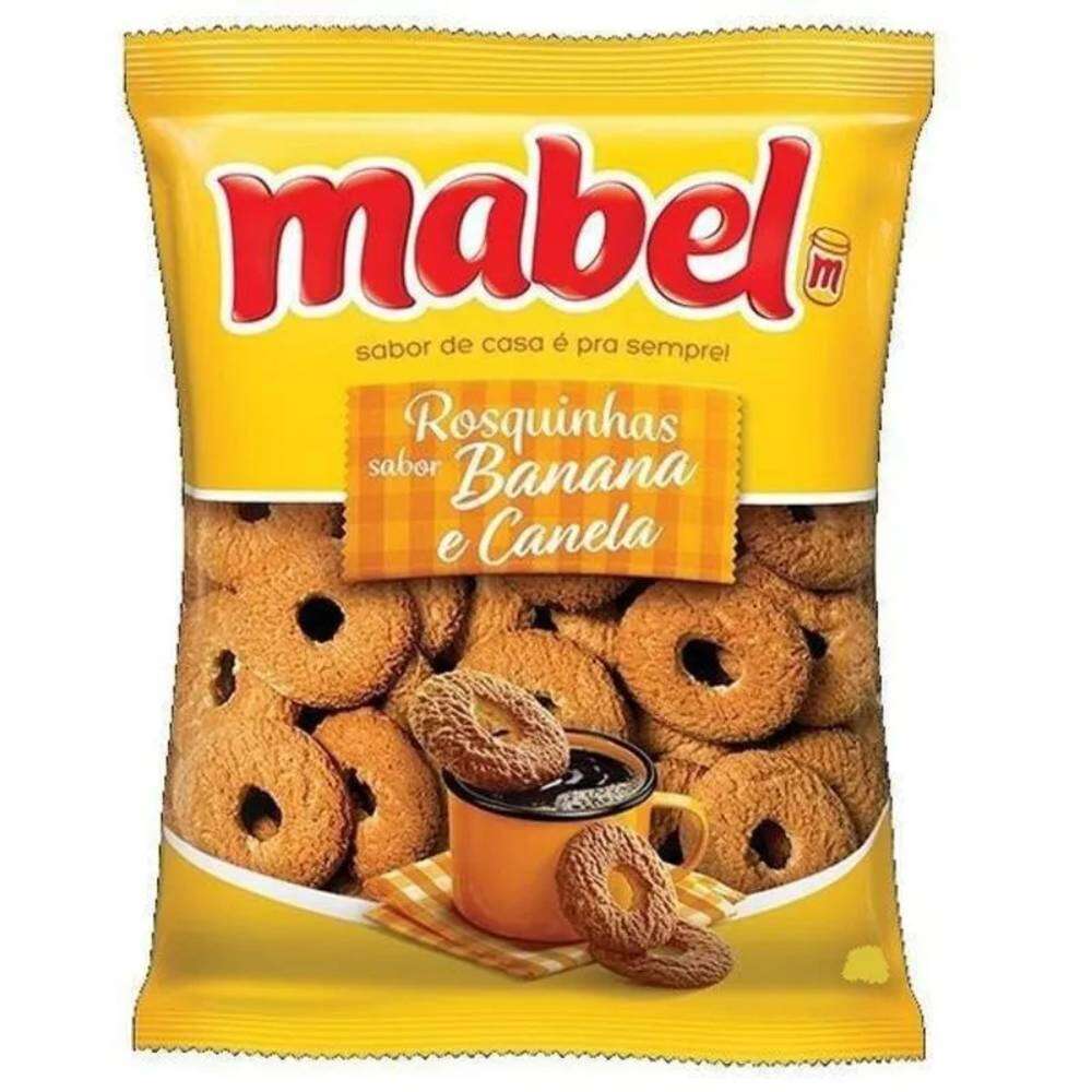 Rosquinha Mabel Banana e Canela 300g