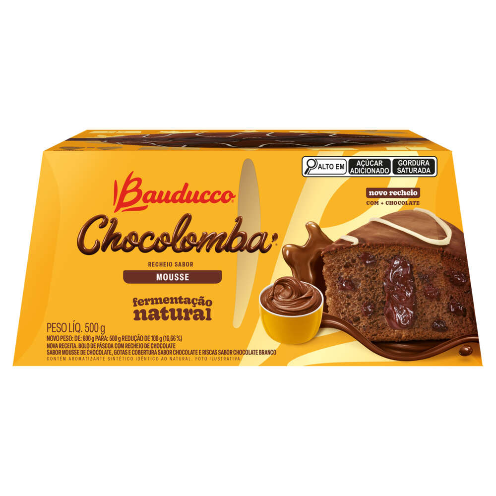 Chocolomba Bauducco Mousse 500g