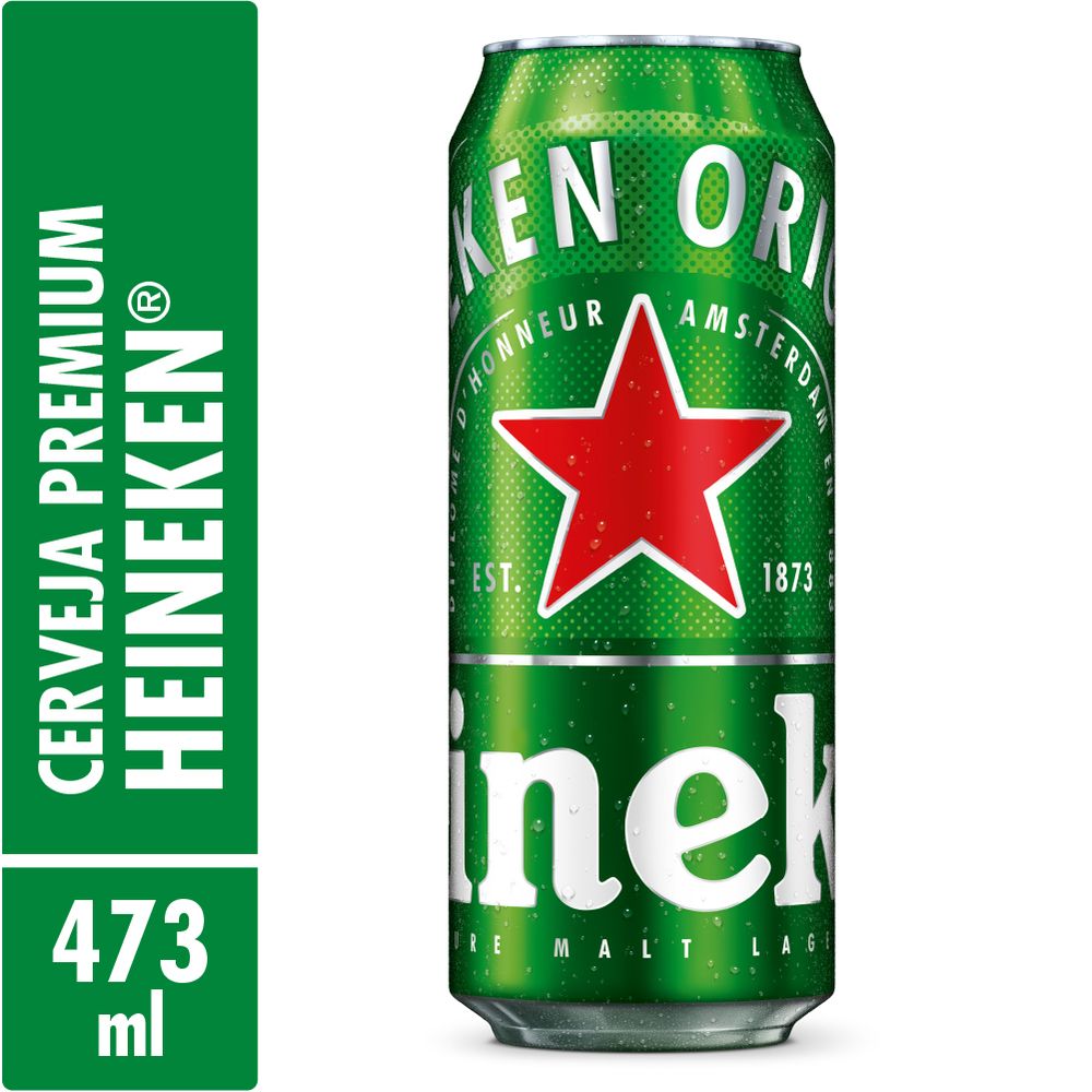 Cerveja Heineken Lata 473ml