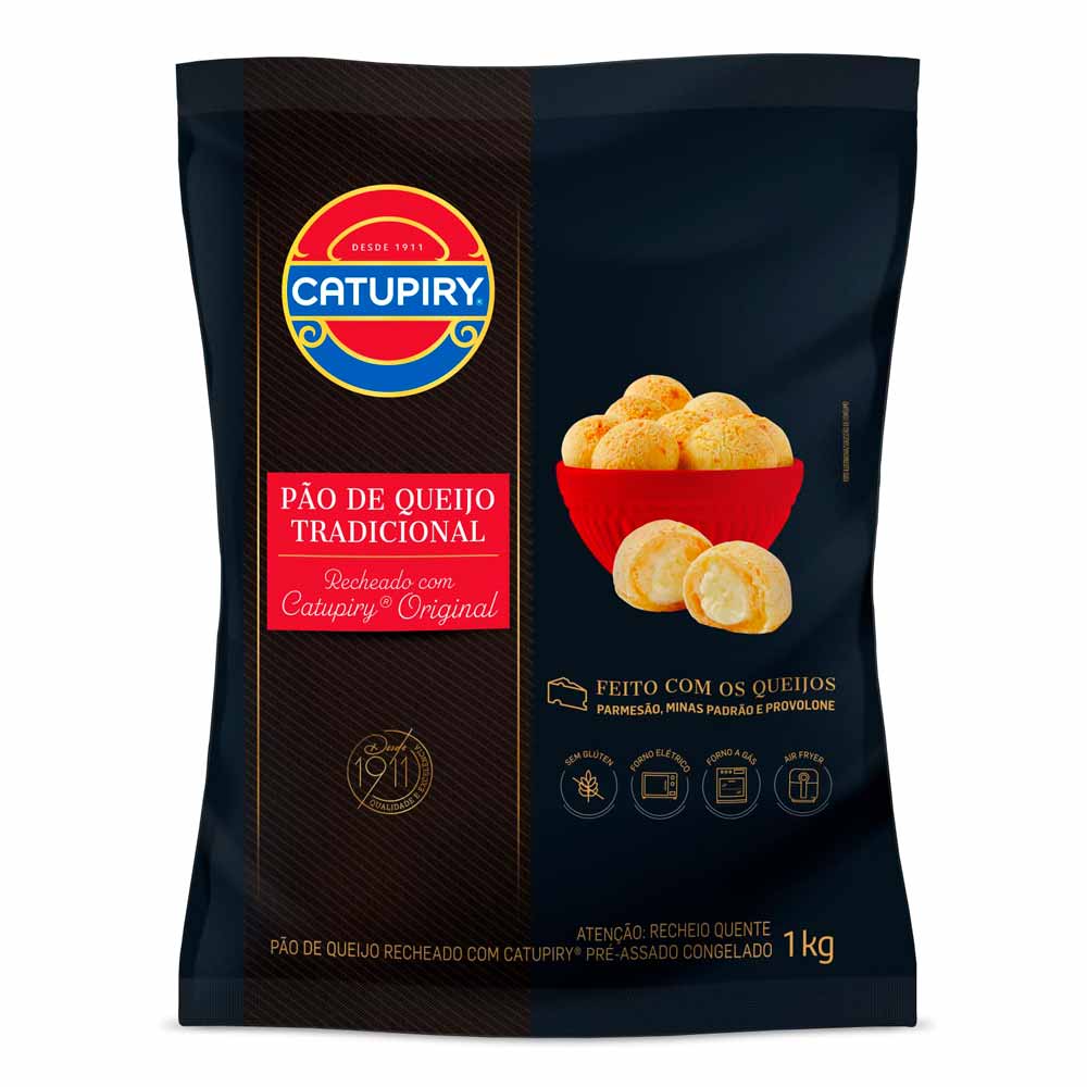 Pão de Queijo Tradicional Catupiry 1kg
