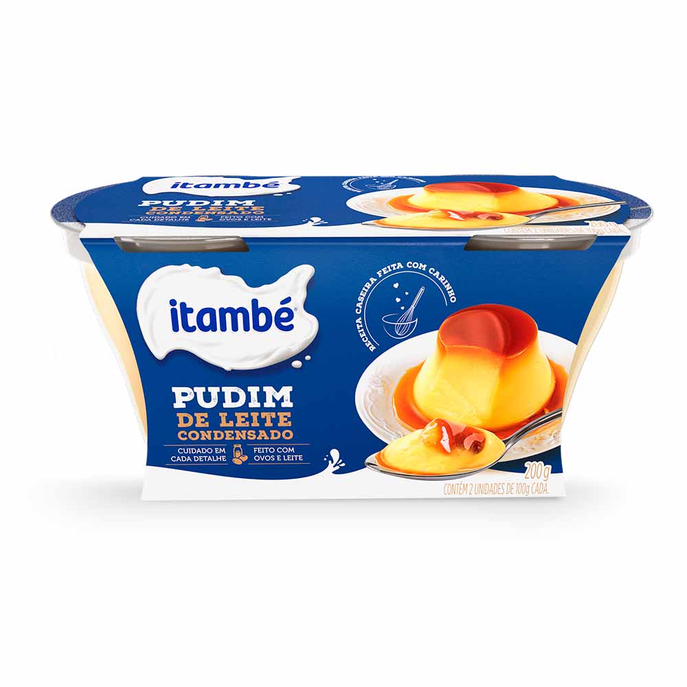 Pudim de Leite Itambé com 2 Unidades 200g