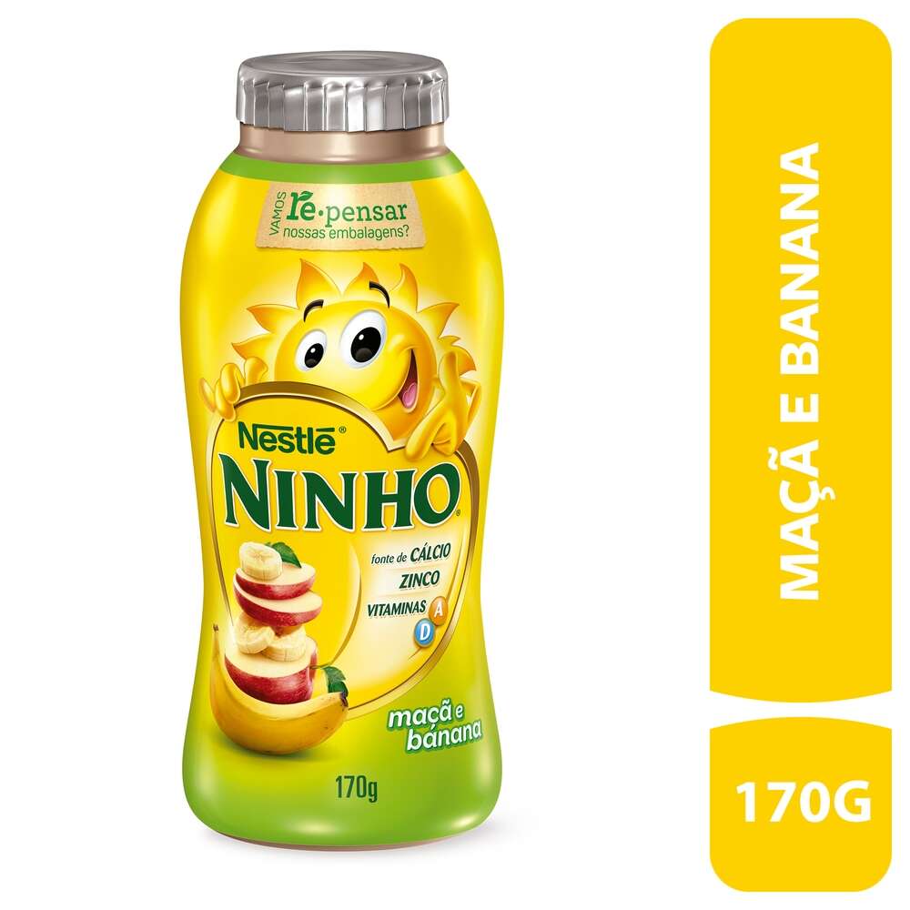 Iogurte Ninho Maçã e Banana 170g